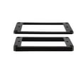 thumbnail image 4 of Ring Pickup Mounting Frame Flat Bottom 35 for Neck and 79 for Bridge Pickup Black 2 Set, 4 of 5