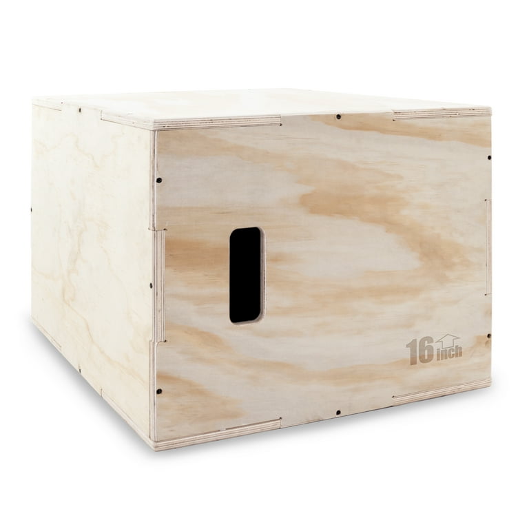 ISF PlyoBox - Wood Plyometric Box - 3-in-1 – ISF Fitness Equipment