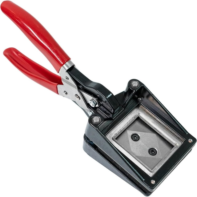 LOVEVER Handheld 35X45mm Passport Photo Cutter Picture Trimmer Quick Cutting Tool with Precise Cutting Picture Cutter Commonly Use in Passports Licenses and ID Cards