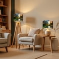 thumbnail image 6 of Lampshades 2 Pack Fantastic autumn sunset Hintersee lake 13"x13"x10" Light Shade for Table Lamps Floor Lamp Shades Lampshade Replacement Easy Assembly, 6 of 8