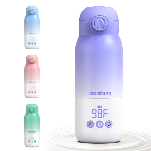 Calentador de Botellas Portátil MOMFANN 10oz con Modos de Calentamiento Dual