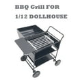 thumbnail image 2 of 12 Scale Dollhouse Barbecue Grill Miniature Yard Garden Picnic Accessory 12Th Scale Miniature Outdoor Picnic Playset For Big Kids And Teens, 2 of 6