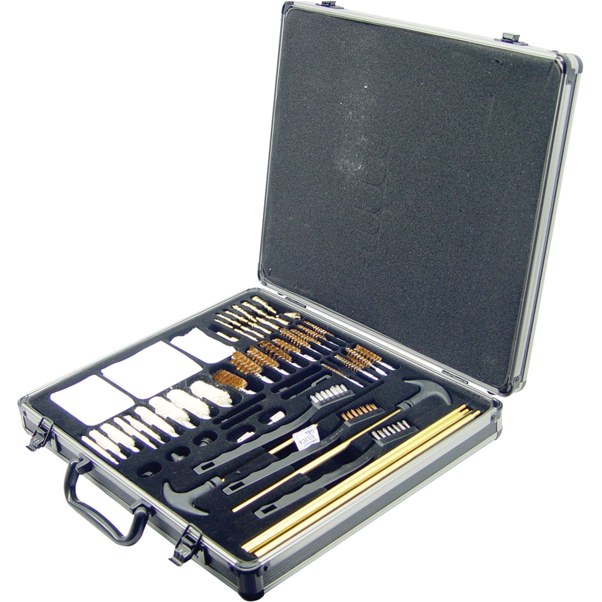 Outers Cleaning Kit for Universal Gun Cleaning, 62Piece, Aluminum Case
