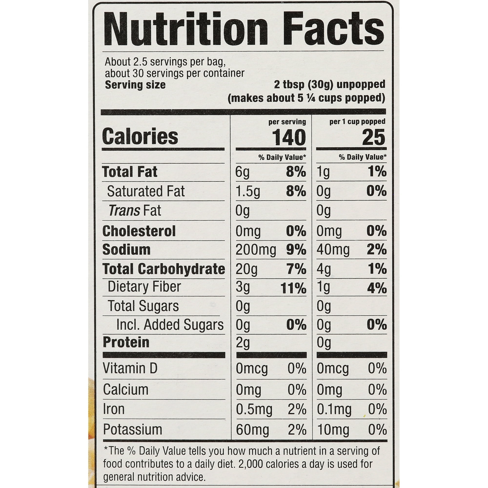 SkinnyPop Gluten-Free Sea Salt Microwave Popcorn Snack Multipack, 2.8 oz (12 count)