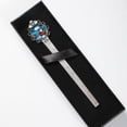 thumbnail image 4 of Christmas sled Silver Lace-Edged Bookmark: a Delightful Gift for Readers and Book Lovers, 4 of 5