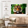 thumbnail image 5 of Elephant Stock Sumatran Tiger Gaze Wall Art - Horizontal Canvas Wall Art - Living Room Wall Decor - Animal Canvas - Green And Brown Decor - 12" x 8", 5 of 8