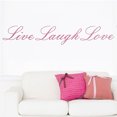 thumbnail image 5 of Accueil Citation "Amour Rire en Direct" 16Colors Amovible Sticker Mural Autocollant Décoration Cadeau, 5 of 5