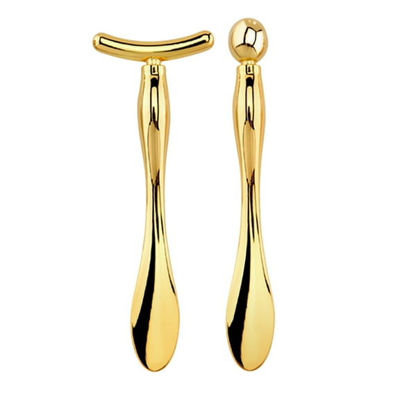 2in 1 Face Eye Massage Stick Eye Cream Applicator for Anti Wrinkle Dark Circles Facial Lifting Mixing Spatulas Scoop Mini Spoon