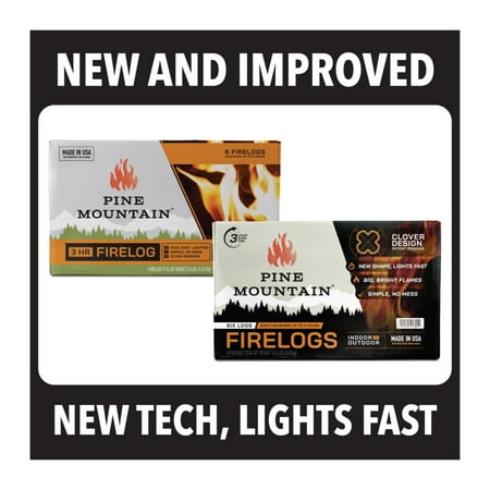 Pine Mountain® 3-Hour Firelogs, 6 Count