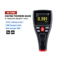 thumbnail image 2 of Scree Digital Coating Thickness Gauge 0-1500um Portable Metal Thickness Tester ,Automatic Calibration, 2 of 7