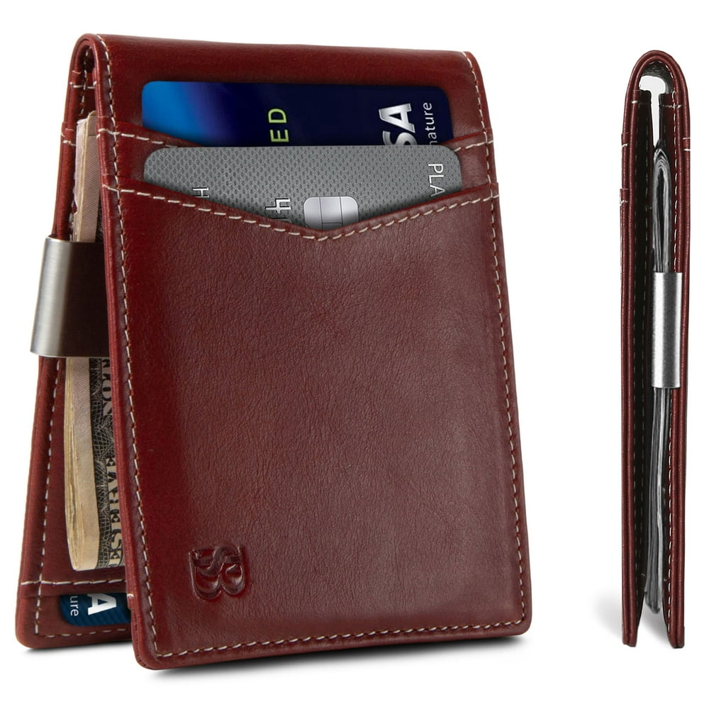 Serman Brands SERMAN BRANDS Money Clip Wallet Mens Wallets slim
