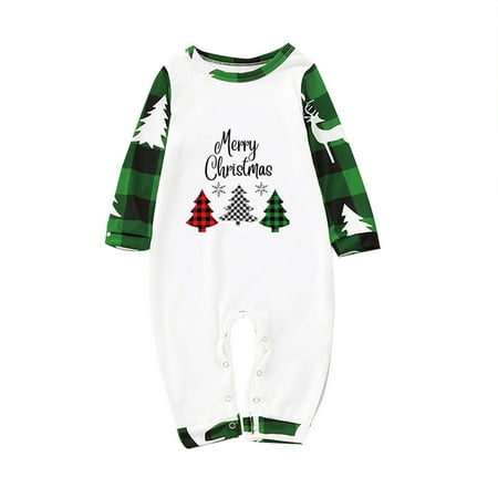 

Ydkzymd Matching Family Pajamas Xmas Christmas Tree Christmas Pajamas Sets Printed Long Sleeve Jammies Loungewear