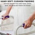thumbnail image 3 of Soft Foam Grips for Walker Handles, 2-Pack Comfortable Padded Accessories, 3 of 5