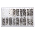 thumbnail image 1 of Glasses Repair Kit Mini Optical Repairing Assortment Nut Fitting Eyeglasses Repair Screws Replacing Accessory Eyewear Component, 1 of 1