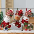 thumbnail image 4 of Skegnu Christmas Decorations Santa Claus Snowman Gift Socks Christmas Decoration Gift Bag Christmas Window Decoration Pendant Christmas Decorations Indoor Clearance Under $10, 4 of 4