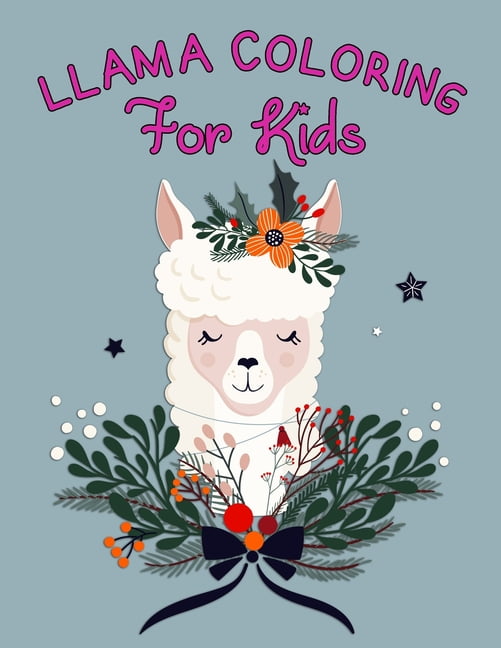 Download LLama Coloring Book For Kids : LLama Coloring Book. LLama Coloring Book For Kids.50 Story Paper ...