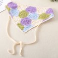 thumbnail image 2 of Accessoires de Foulard Imprimé pour Femmes, Bandeau en Dentelle Tricotée, 2 of 3