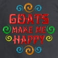 thumbnail image 3 of CafePress - Goat Happiness Long Sleeve Dark T Shirt - Long Sleeve Dark T-Shirt, 3 of 4