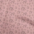 thumbnail image 1 of oneOone Rayon Pink Fabric Harvest Craft Projects Decor Fabric Printed By The Yard 56 Inch Wide, 1 of 4