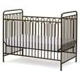 thumbnail image 4 of Trinity 3 in 1 Convertible Full Sized Metal Crib in Golden Nugget, 4 of 4