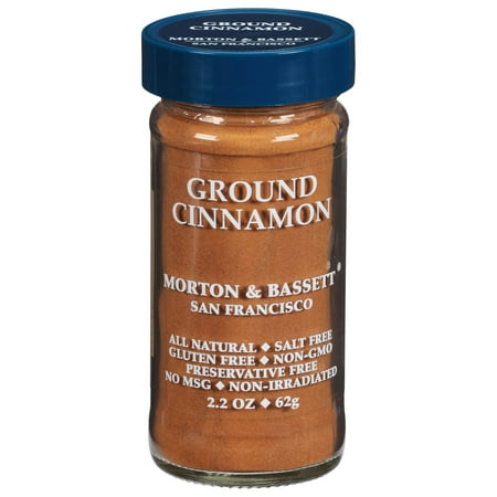Pack Of 3 Morton & Bassett Ground Cinnamon, 2.2 oz (Package May Vary)