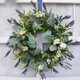 thumbnail image 4 of Corona de Eucalipto Perfecl Puerta Delantera Decoración, 4 of 7