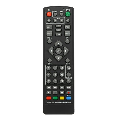 Universal DVB-T2 Set-Top Box Remote Control Wireless Smart Television STB Controller Replacement for HDTV Smart TV Box