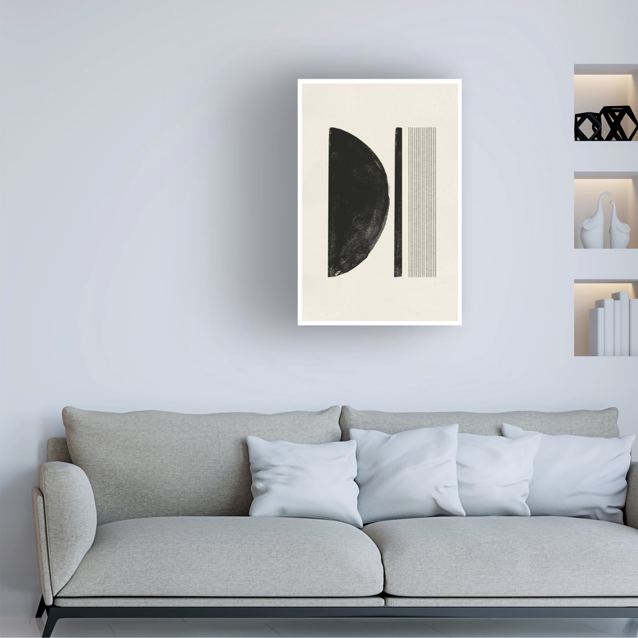 Trademark Fine Art THE MIUUS STUDIO Zen Nr3 Canvas Wall Art