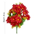 thumbnail image 2 of Liwnm Under $1 Indoor Flower Artificial Faux Daisy Wildflowers Decor Outside Garden Silk Artificial Flowers for Decor White2, 2 of 7