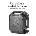thumbnail image 2 of JINZJ 12L Camping Water Jug With Spigot Large Capacity Water For Hiking (Black), 2 of 6