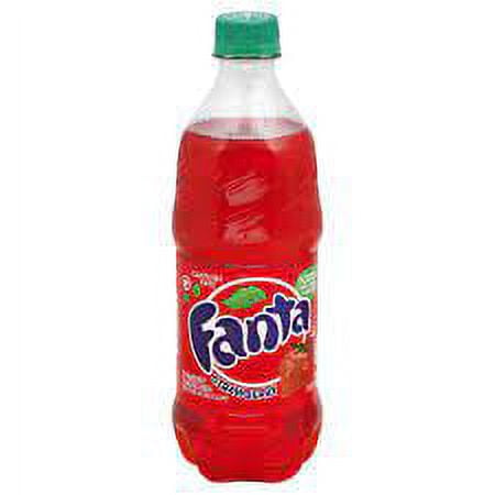 Fanta Strawberry Soda 20oz Bottles (Pack of 24)
