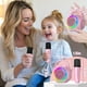 thumbnail image 2 of Máquina de karaoke Hockvill Mini para niños con 2 micrófonos Bluetooth, 2 of 7