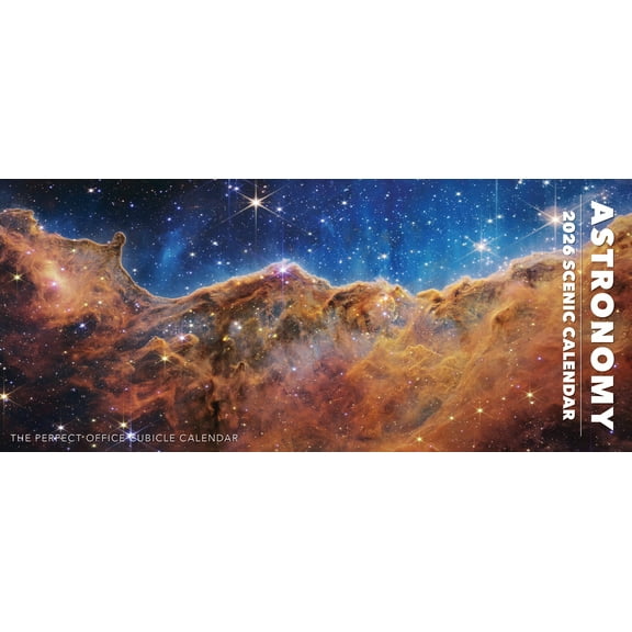Astronomy 2026 Panoramic Wall Calendar