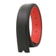 thumbnail image 3 of Cinturón sin hebilla de cuero sintético ajustable de 125 cm, cinturón de repuesto. negro rojo, 3 of 7