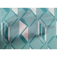 thumbnail image 4 of oneOone Cotton Cambric Fabric Parallelogram & Triangle Geometric Printed Craft Fabric BTY 56 Inch Wide, 4 of 4