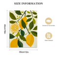 thumbnail image 2 of Nawypu  Les Citrons Vintage Lemons and Orange Fruit Market, Wall Art Print, French Kitchen Dining Room Wall Decor, 2 of 5