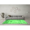 thumbnail image 3 of Ahgly Company Indoor Rectangle Oriental Green Industrial Area Rugs, 3' x 5', 3 of 4