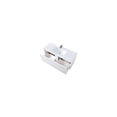 thumbnail image 3 of Elegant Lighting Vf45048 Tessa 48" Wall Mounted Single Basin Vanity Set - White, 3 of 4