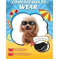 thumbnail image 2 of S Dog Sunglasses Uv Goggles Eye Wear With Adjable S, 2 of 5