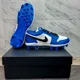 thumbnail image 1 of Jo r-dan 1 Retro MCS Low Blue Black White Baseball Cleats CJ8524-411 Men's 10.5, 1 of 6