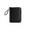 Black, variant on Women's Leather Card Wallet Small Purse with Zipper Compact Coin Holder Short Wristlet for Everyday Travel Work