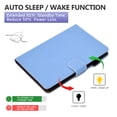 thumbnail image 2 of Simple Case for 2021 All-New Kindle Paperwhite E-reader (6.8 Inch, 11th generation) - Flip Folio Magnetic Cover with Card Holders, Slim Lightweight PU Leather/Silicone Composite Case (Blue), 2 of 5