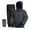 Gray, variant on Rain Suit for Men and Women, Waterproof Breathable Lightweight 2 Piece Rainwear Set with Jacket and Pants for Outdoor Use