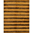 thumbnail image 1 of Ahgly Company Machine Washable Indoor Rectangle Abstract Red Brown Area Rugs, 8' x 10', 1 of 7