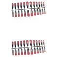 thumbnail image 3 of Guardurnaity 24 Uds uñas postizas diseño de ataúd elegante estilo degradado a presión puntas de uñas artificiales largas decoraciones de ch07 2Conjunto, 3 of 6