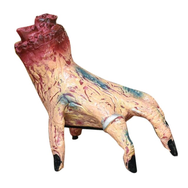 Mano Arrastrándose Cortada Mano Sangrienta con Horror de Halloween BLESIY Juguete de mano de rastreo