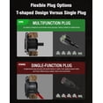 thumbnail image 3 of Adaptador AC HulkGoo resistente 20A 125V con cable de 16 pulgadas para RV, 3 of 8