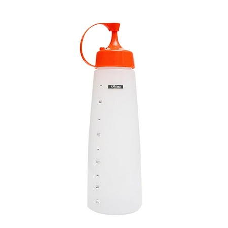 

Hanyhapt Food Storagescale Squeezing Bottle Squeezing Plastic Bottle Dressing Kitchen Oil Pot (D)