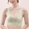 thumbnail image 3 of Vedolay Bras for Women Women's Comfort Revolution Front-Close Shaping Underwire Bra,Green XL, 3 of 5