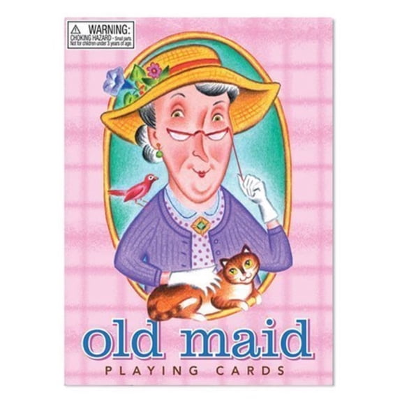 eeBoo Old Maid Playing Card Game